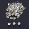 HEEPDD Pack of 50 Rivets, Crystal Claw Beads Nailhead DIY