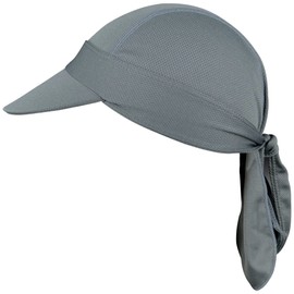 FRSOHEWIN Bandana Cap Pirate Headscarf Pirate Scarf Headscarf Summer Base Hat Headwear Durag Sport Under-Cycling Helmet Headscarves Pirates, S013 grey