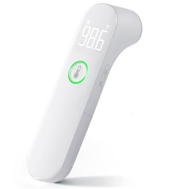 Termómetro para adultos y niños, termómetro de bebé rápido y preciso, alarma de fiebre y modo de silencio, esenciales para bebés, soporte de por vida 
