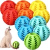 Suilung 12 Pcs Dog Treat Toy Balls Bulk Interactive Dog