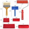 7Pcs Wood Grain Tool Set Wood Grain Painting Tool Wood
