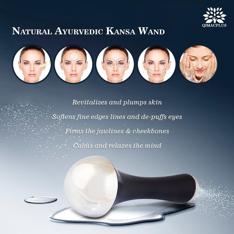 WHOLELIFEOBJECTS Detox Bronze/Kansa Face, Foot and Body Massager - 2