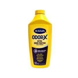 Dr. Scholl's Odor-X Odor Fighting Foot Powder 6.25 oz (Pack of 11)
