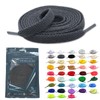 NODC M Shoelaces, Solid Color, Flat Laces, 39.4/47.2/55.1/63.0 inches (100/120/140/160
