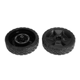 8" Lawn Mower Rear Wheel Replace 42710-VR8-N00ZA for Honda HRN216 VKA, HRN216 VKAA, HRN216 VLA, HRN216 VLAA, HRN216 VYA, HRN216 VYAA, HRR2169 VKA (2 x Rear Wheels)