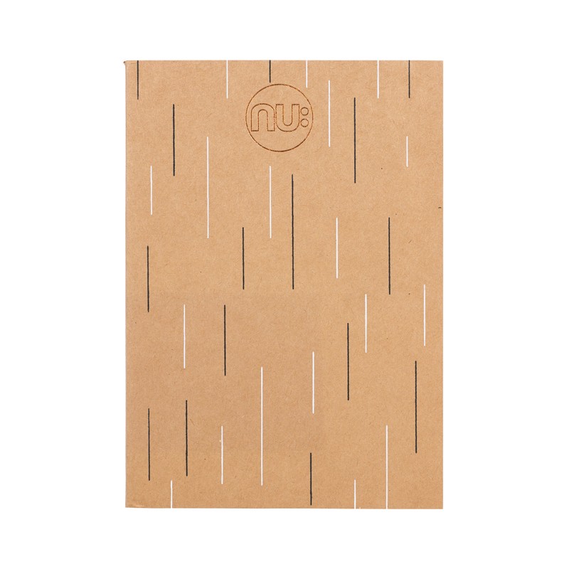 NU Kraft A4 Foiled Notebook, Pack of 3