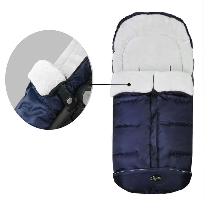 CozyMe Stroller Footmuff, Insulated Stroller Blanket Evelution for Winter Baby,