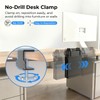 Mini PC Mount for Dell with Desk Clamp Micro PC