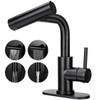 Bietor Bathroom Sink Faucet with 4 Mode Pull Down Sprayer,