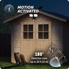 Globe Electric 17000211 19W LED Integrated Solar Powered Motion Activated