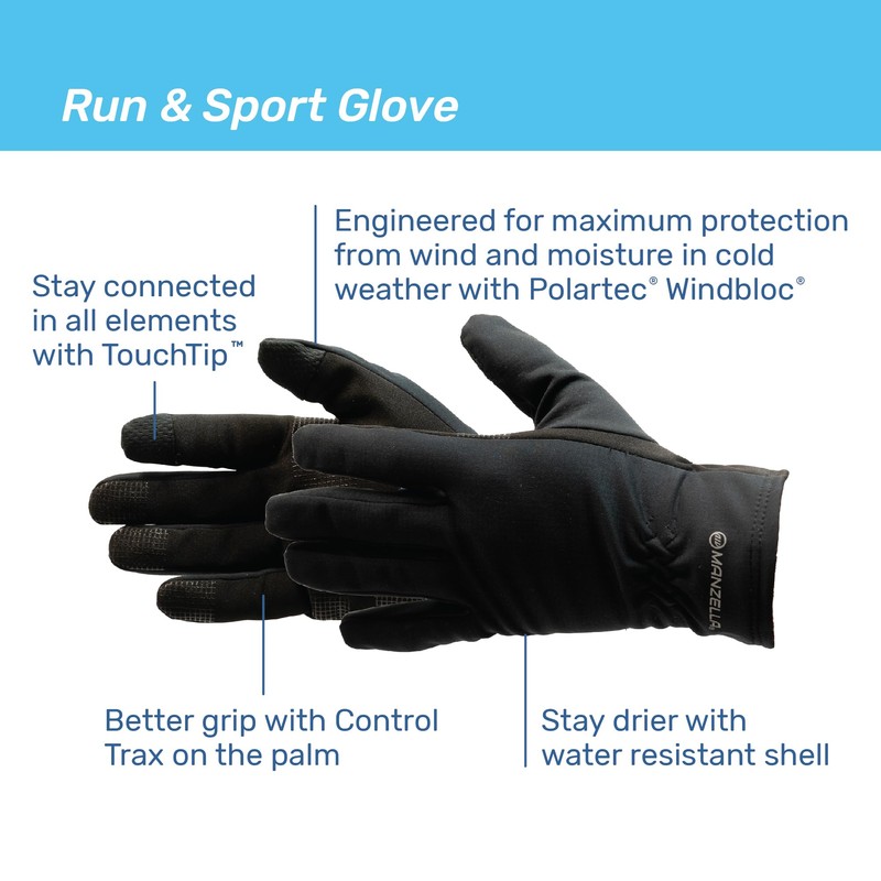 Men's Intrepid Polartec Windbloc Glove, Touchscreen Compatible, Water Resistant, Palm