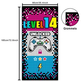 Bn-JinLin-14 Banner de Feliz Cumpleaños