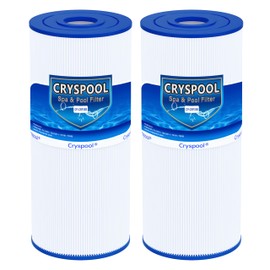 Cryspool® CRP35B Filter Compatible with Hot Springs Limelight Hot Tub, 2018+Pulse, Flash, Flair, Prism, Beam-78161, Watkins 1642301-1, 78161, 78286, 35 Sq. Ft Spa Filter Cartridge, 2 Pack