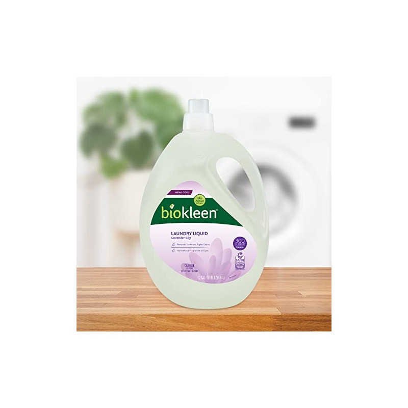 Biokleen Natural Laundry Detergent - 300 HE Loads - Liquid,