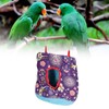 Warm Bird Hammock Plush Soft Foldable Round Bird Hanging Nest