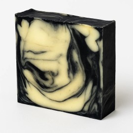 DumDee Soaps Natural Cold Process Soap – Handmade 4oz Detox Bar with Frankincense, Bergamot