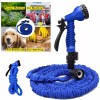Green Expanding Flexible Garden Water Hose with Spray Nozzle 4