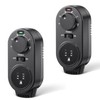 Gulfmew 2 Pack Adjustable Thermostat, Plug in Heating and Cooling