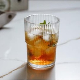 Est Daily Seeds 2022 6.5 Ribbed Glass cups