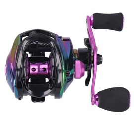 Baitcasting Reel High Speed Ratio 8.1:1 Baitcasting Fishing Reel Metal Lightweight Casting Fishing Wheel Reels(Right)