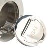 Boat Filler Right Angle Clamshell 316 Stainless Steel Hardware for