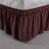 PiccoCasa Elasticated Bed Skirt Ruffled Bed Base Wrap Around Bed