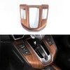 Auto Parts Port Peach Wood Texture Center Console Gear Shift