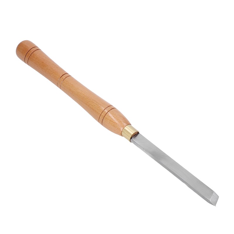 Skew Chisel HSS Lathe Turning Tool Ergonomic Beech Handle Lathe