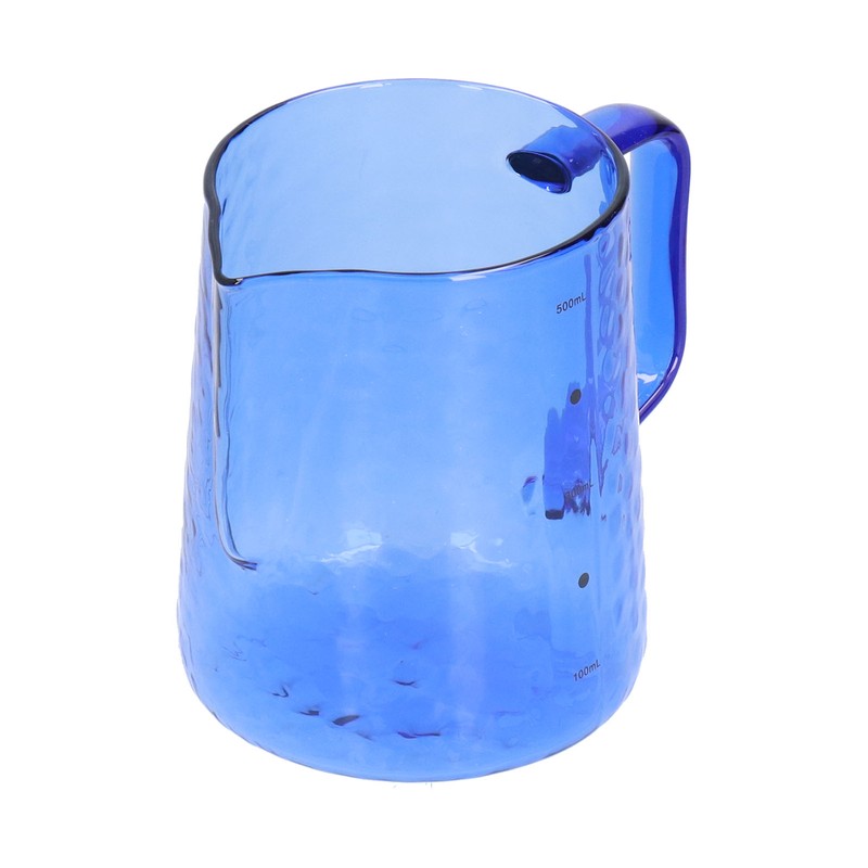 500ml Milk Frothing Pitcher Multipurpose Borosilicate Glass Milk Jug for
