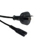 Powermaster Mains Plug to IEC-C7 Figure 8 Power Cable - 2m