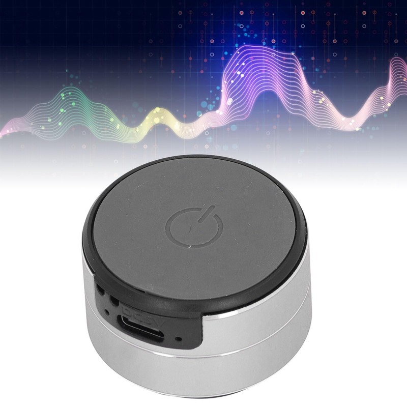 ASHATA Portable Speaker Bluetooth 5.3 with Suction Cup, 3W 4Ω