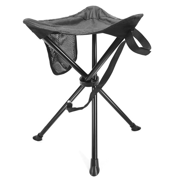 C hello Yuner Camping Stools, Tripod Chair for Camping, Lightweight