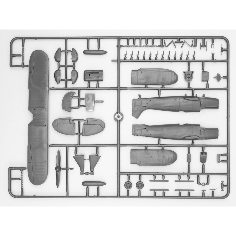 ICM 72192 – Heinkel He 51B, German Float Plane Fighter
