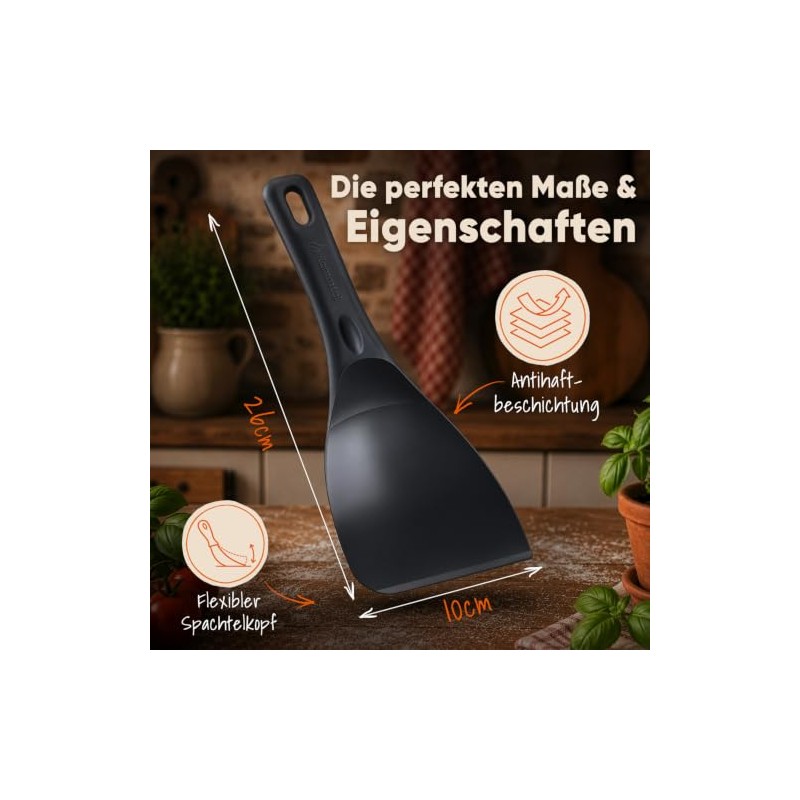 Flammtal Flexible Non-Stick Pizza Dough Spatula