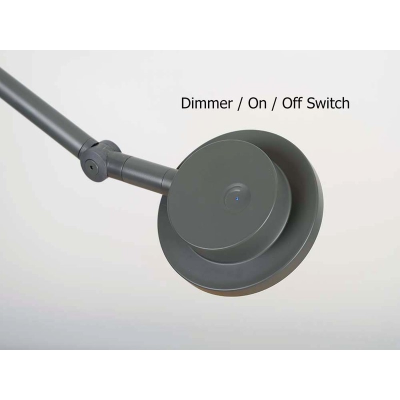 ZTRA LED Task Lamp with USB Charging Base and Dimmer,