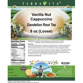 Vanilla Nut Cappuccino Dandelion Root Tea (Loose) (8 oz, ZIN: 569625)