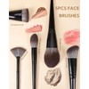 Anmor Angled Kabuki Brush, Professional Angled Top Foundation Makeup Brush,