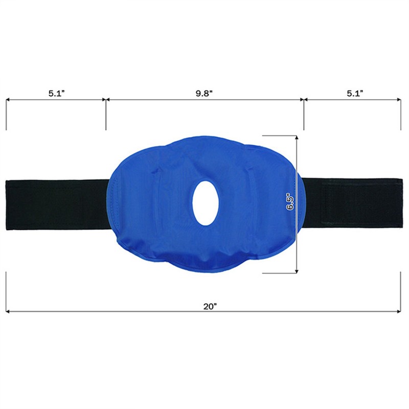 Gel Knee Ice Pack Bag Hot or Cold Packs Knee