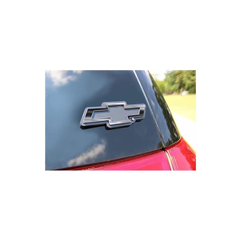 CHROMA 9115 Chevy Injection Molded Emblem, 1 Pack, chrome