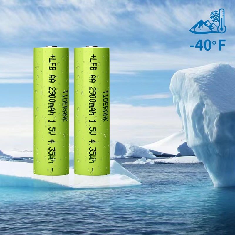 Tiderank AA Lithium Battery 48 Pack, 2900mAh 1.5V, Non Rechargeable