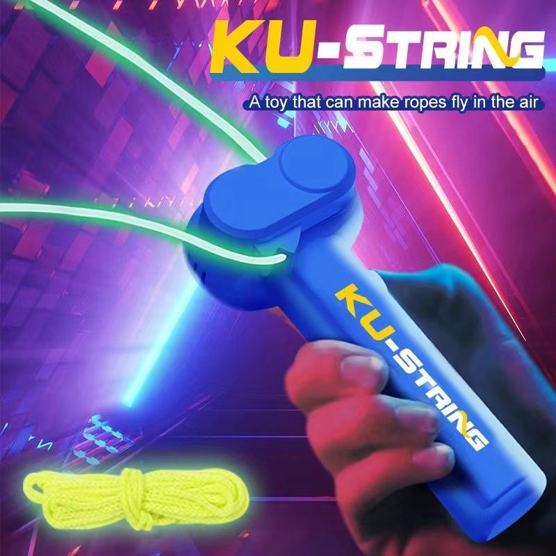 Ku-StringLauncher Toy for Kids & Adults - Fly String Loop