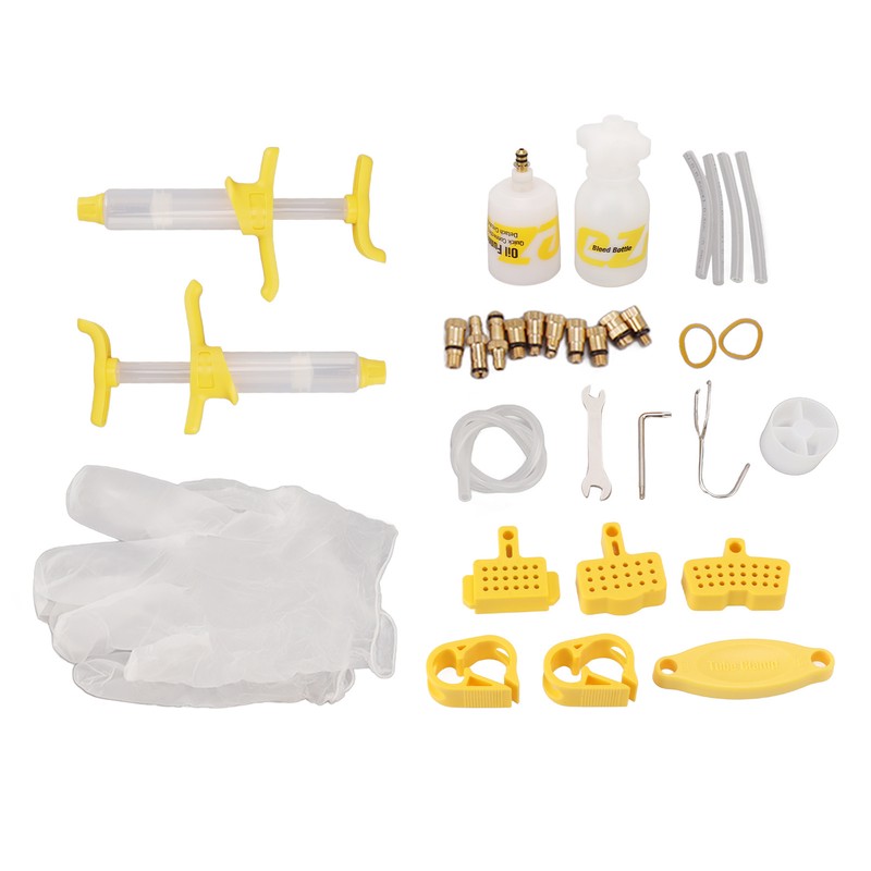 Disc Brake Bleed Kit Durable Plastic Easy Operation Box Packed