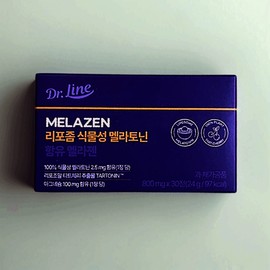 Dr. Line Vegetable Liposome 800mg x 30 Tablets Melagen with Tart Cherry 800mg x 30 Tablets / 닥터라인 식물성 리포좀 800mg x 30정 타트체리 함유 멜라젠 800mg x 30정