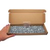 SKIR'CO (Pack of 100) Galvanised Steel 3.5 x 10 mm