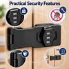 3-Digit Combination Cabinet & Drawer Lock – Keyless Password Security