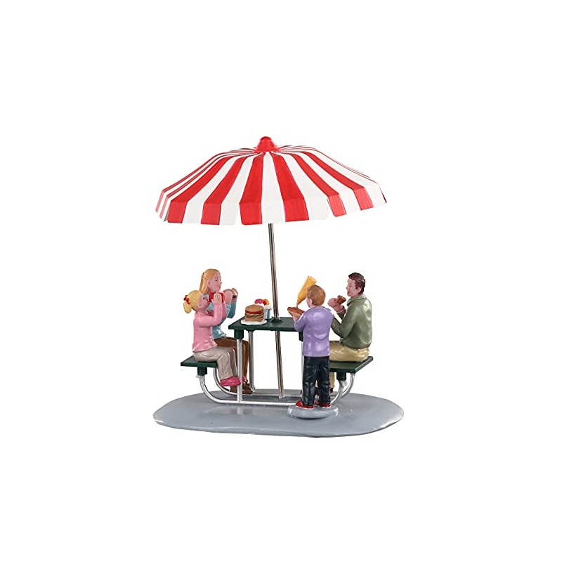 Lemax Village Collection Lunch at The Park, Table Piece #