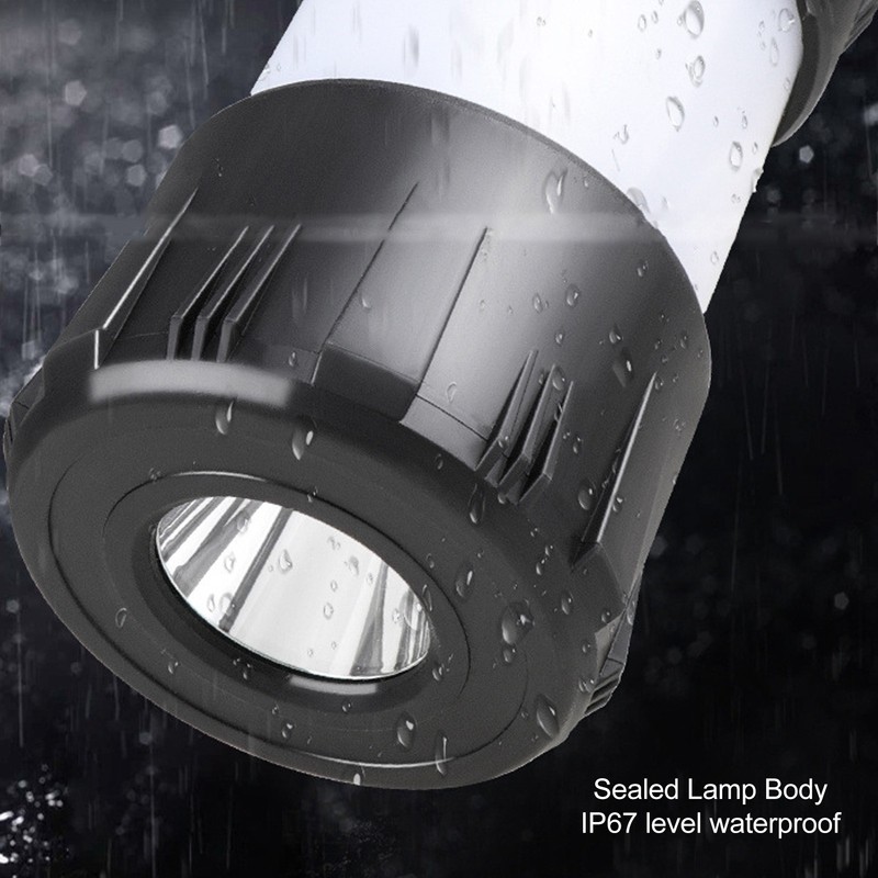 Camping Lantern Magnetic IP67 Waterproof Type C Charging Portable LED