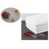ANAVAH Disposable Paper Tablecloth for Rectangle Table White 3 Ply