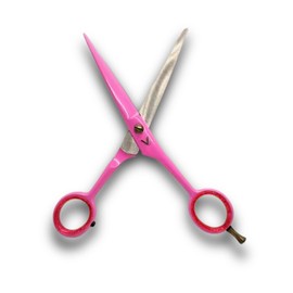 Vida Goods Hair Scissor 6" Professional Hair Cutting Scissors for Salon & Home Use Stainless Steel Barber Shears for Men, Women, Children & Adults (Pink, 6 Inches)