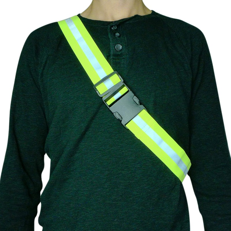 Endura Max Reflectives Reflective Elastic Belt or Sash, Military Heritage